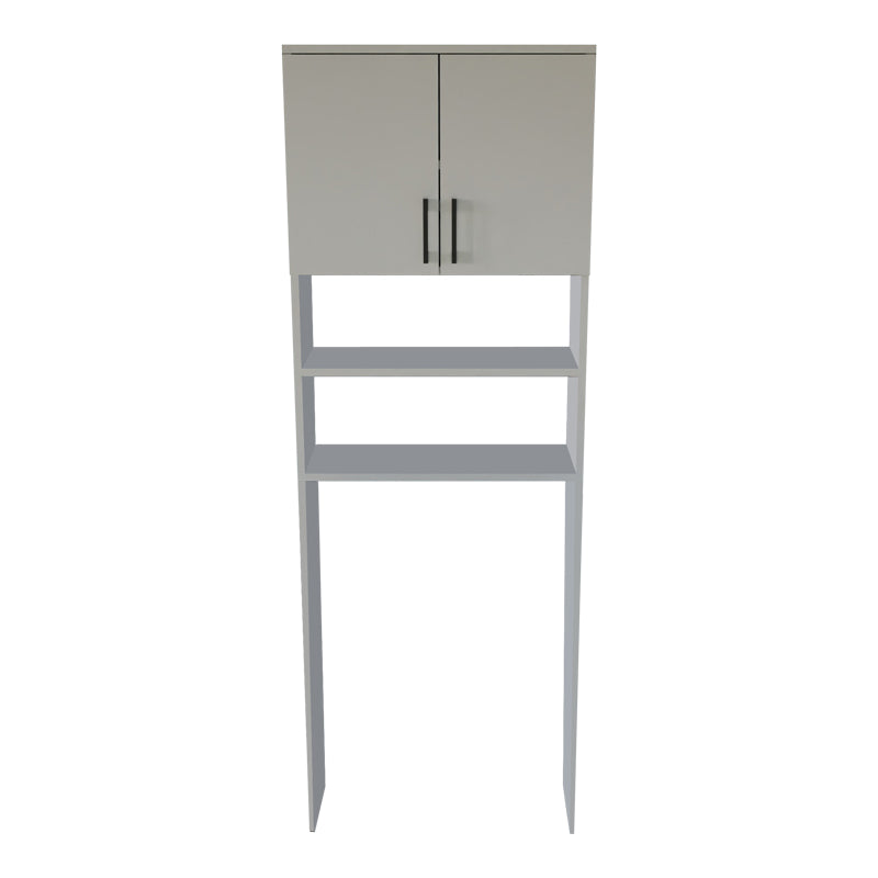 Laundry cabinet Hifro pakoworld white melamine 65x27x185.5cm