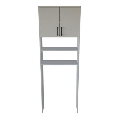 Laundry cabinet Hifro pakoworld white melamine 65x27x185.5cm