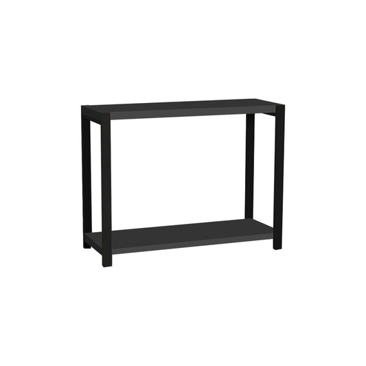 Table shelf Lerf pakoworld anthracite melamine-black metal 45x17x35cm