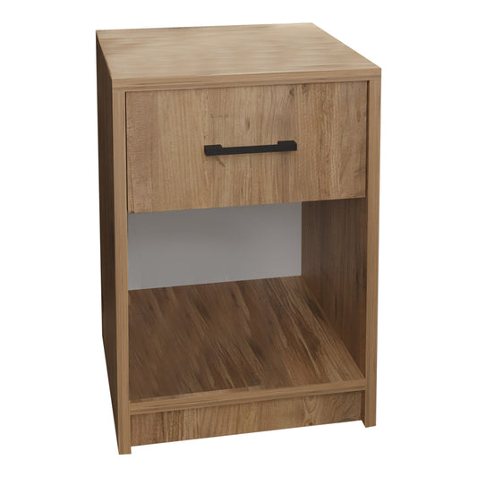 Bedside cabinet Ponil pakoworld oak melamine 41x41x54.5cm