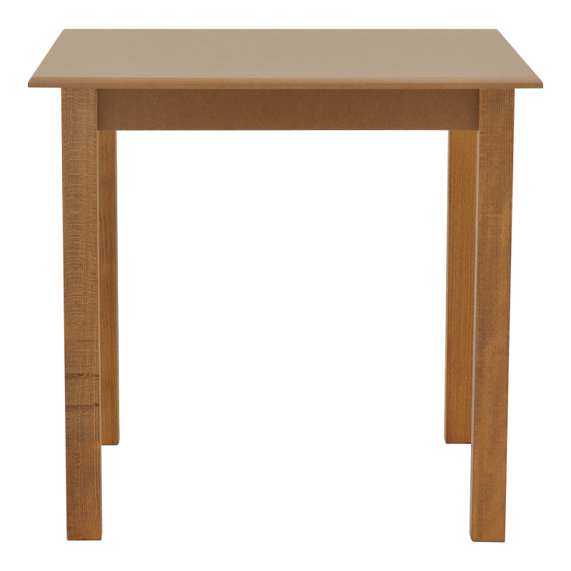 Table Zolenio pakoworld solid beech wood with mdf top polish walnut 80x80x76cm