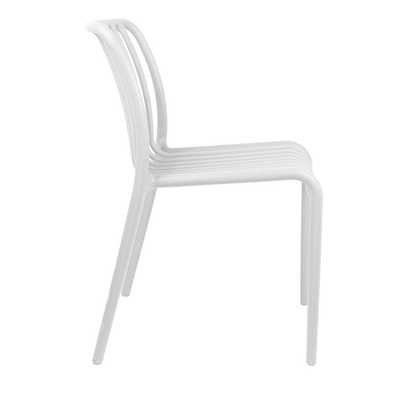 Zoi pp chair in white shade 42x58x79cm