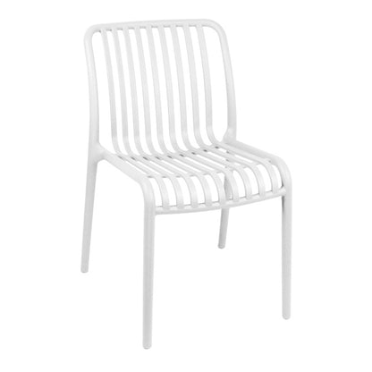 Zoi pp chair in white shade 42x58x79cm