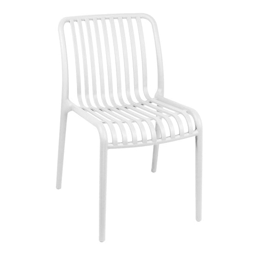 Zoi pp chair in white shade 42x58x79cm
