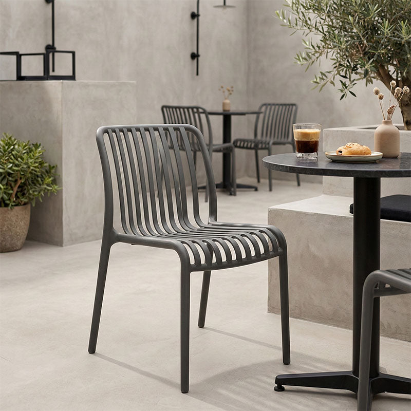 Zoi pp chair in anthracite shade 42x58x79cm