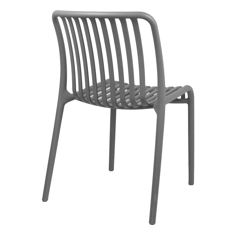 Zoi pp chair in anthracite shade 42x58x79cm