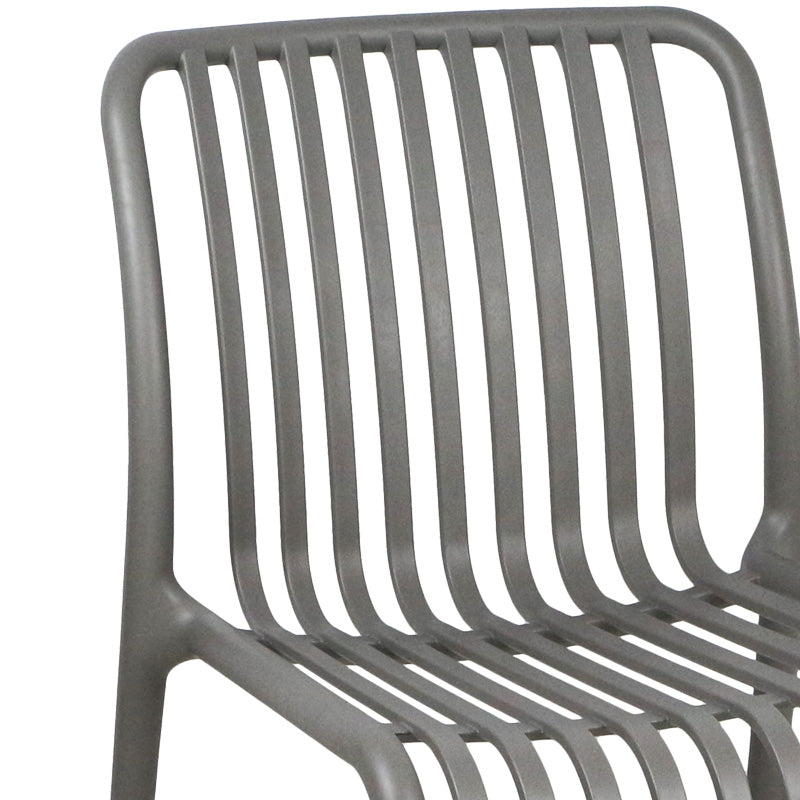 Zoi pp chair in anthracite shade 42x58x79cm