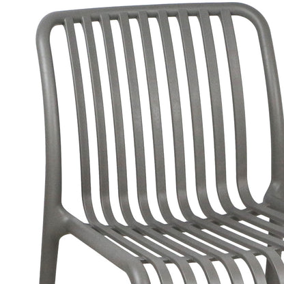 Zoi pp chair in anthracite shade 42x58x79cm