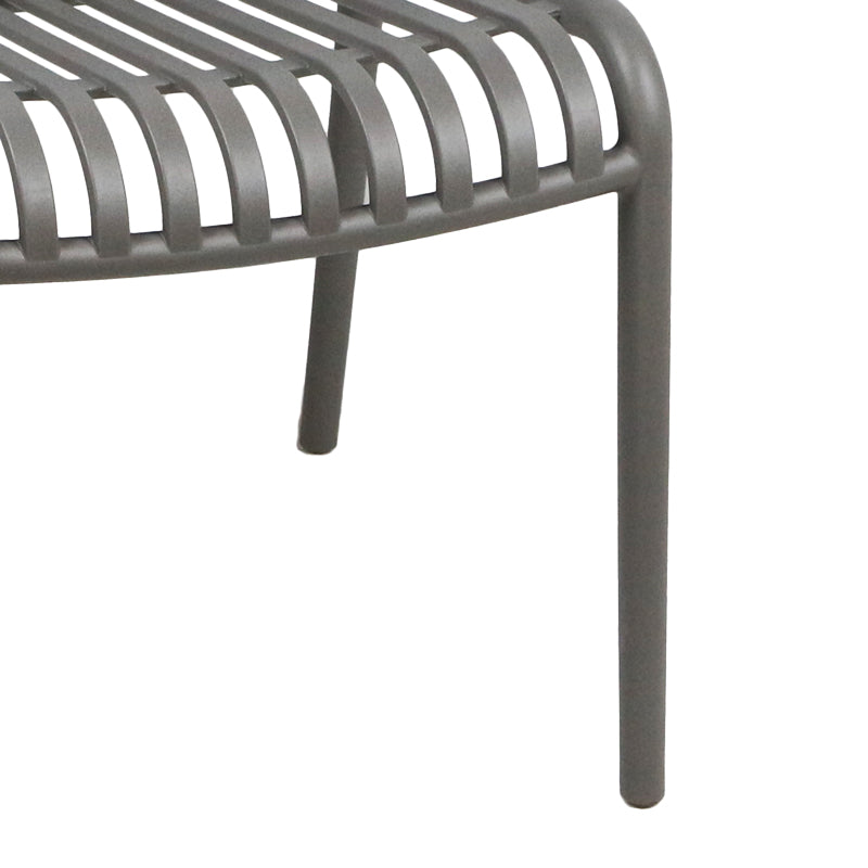 Zoi pakoworld pp chair in anthracite shade 42x58x79cm