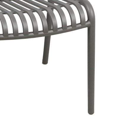Zoi pp chair in anthracite shade 42x58x79cm
