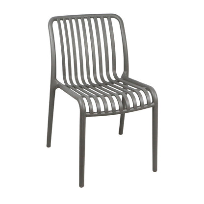 Zoi pp chair in anthracite shade 42x58x79cm