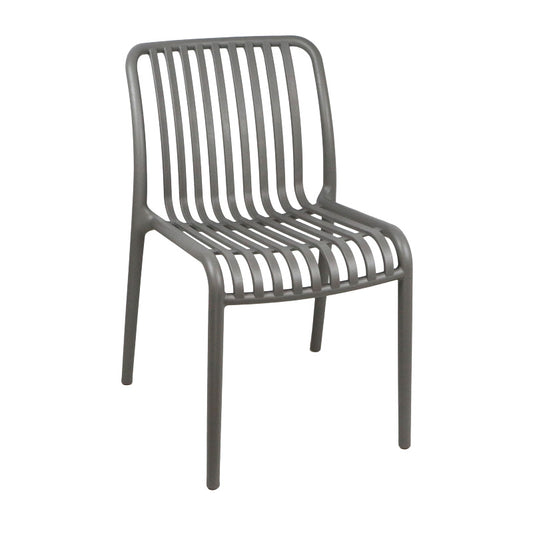Zoi pp chair in anthracite shade 42x58x79cm