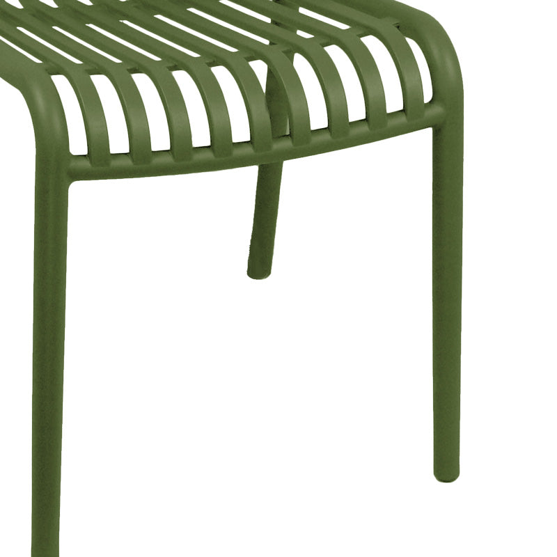 Zoi pp chair in dark green shade 42x58x79cm