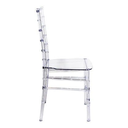 Tiffany chair pakoworld transparent pc 38.5x46x88cm