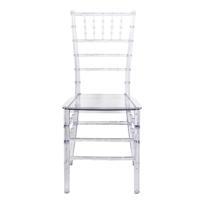 Tiffany chair pakoworld transparent pc 38.5x46x88cm