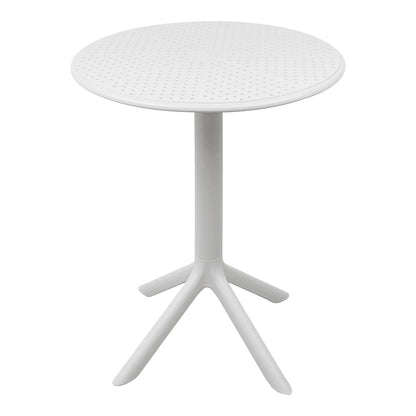 Merkon pakoworld pp table in white shade D60x75cm
