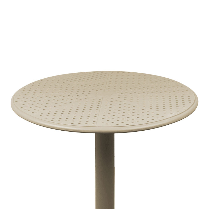 Merkon pp table in cappuccino shade D60x75cm