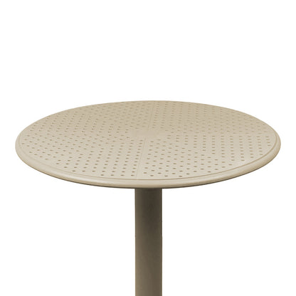 Merkon pp table in cappuccino shade D60x75cm