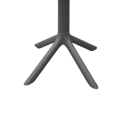 Merkon pakoworld pp table in anthracite shade D60x75cm