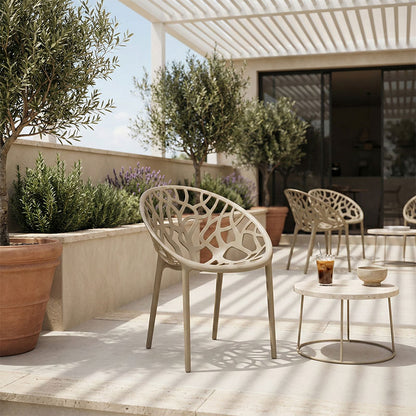 Daren pakoworld pp armchair in cappuccino shade 59x60x79.5cm