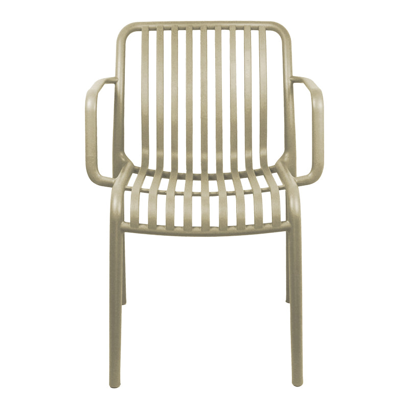 Armchair Zoi pp in cappuccino 54x57.5x79cm