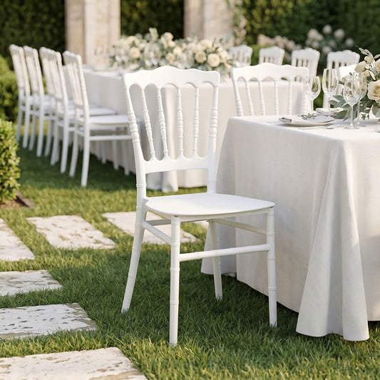 Napoleon chair pp white 38.5x46.5x89cm