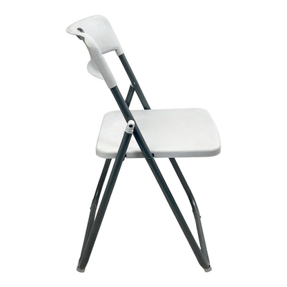 Folding chair Edison white 38x49x73cm