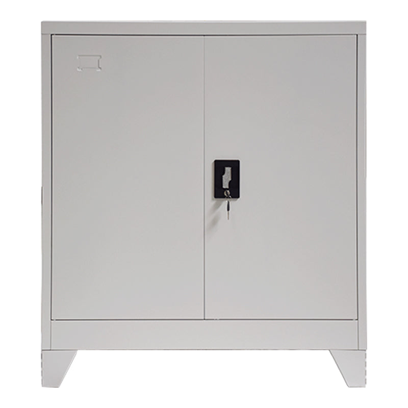 Armon pakoworld metal cabinet in light gray shade 90x45x100cm