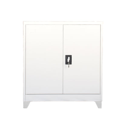Armon I pakoworld metal cabinet in light gray color 90x40x100cm