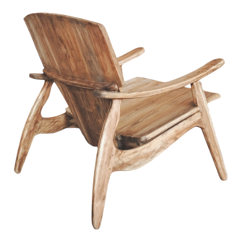 Armchair Brazin pakoworld natural teakwood 72x71x77cm
