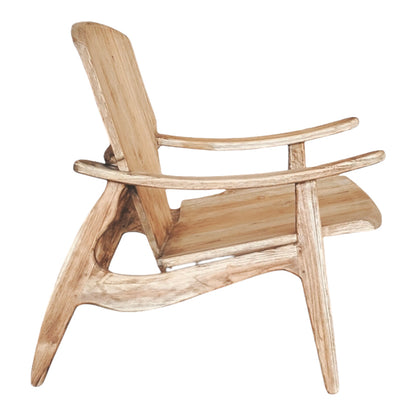 Armchair Brazin pakoworld natural teakwood 72x71x77cm