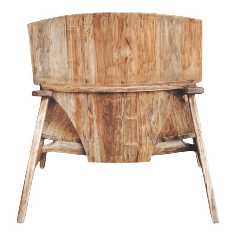 Armchair Brazin pakoworld natural teakwood 72x71x77cm