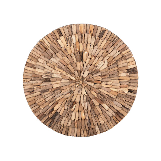 Wall decoration Wargrene pakoworld natural drift wood D60x4cm
