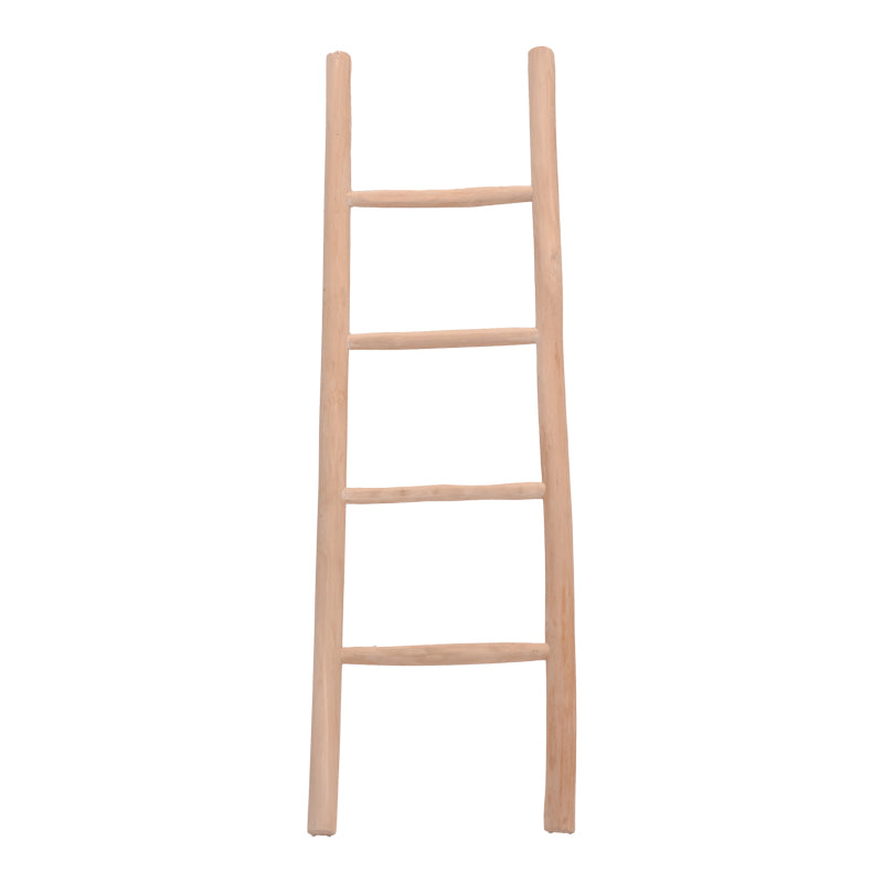 Morjeve ladder natural color teak wood 45x6x150cm