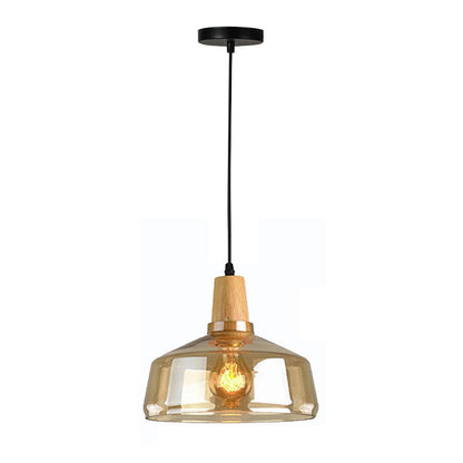 Godren pakoworld ceiling lamp natural metal-glass D24x19cm