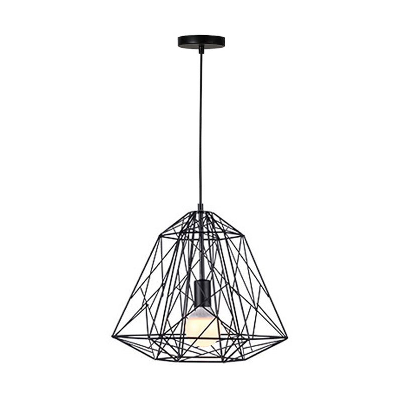 Ceiling lamp Uamlen pakoworld black metal 40x35cm