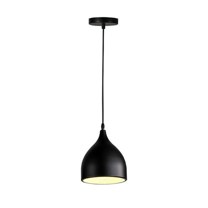 Ceiling lamp Perce black metal D17x20cm