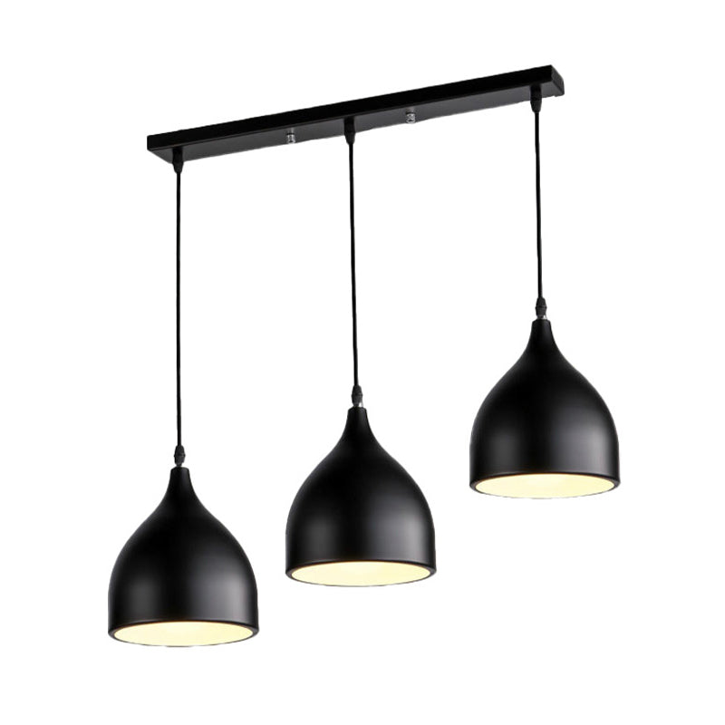 Ceiling lamp Perce I pakoworld black metal 50x17x120cm