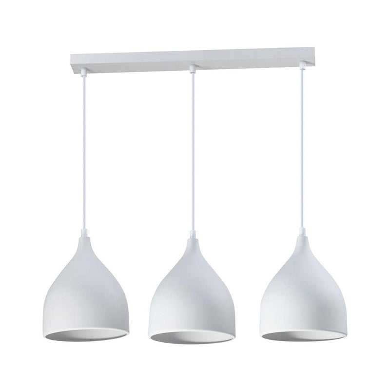 Ceiling lamp Perce I pakoworld white metal 50x20cm