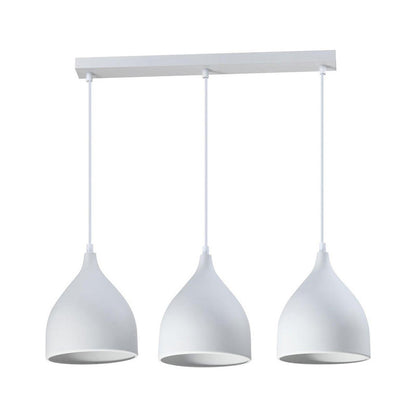 Ceiling lamp Perce I pakoworld white metal 50x20cm