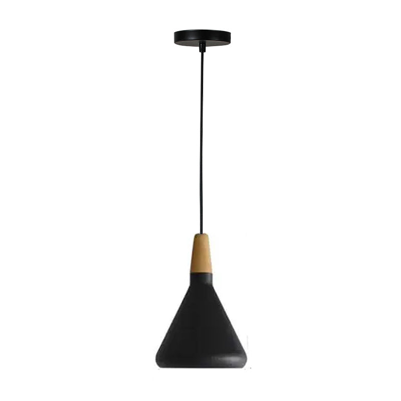 Ceiling lamp Jedren black metal D18x27cm
