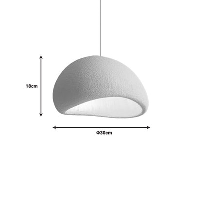 Ceiling lamp Zulcere II pakoworld light gray ps D30x18cm