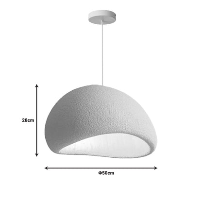 Ceiling lamp Zulcere III pakoworld light gray ps 50x28cm