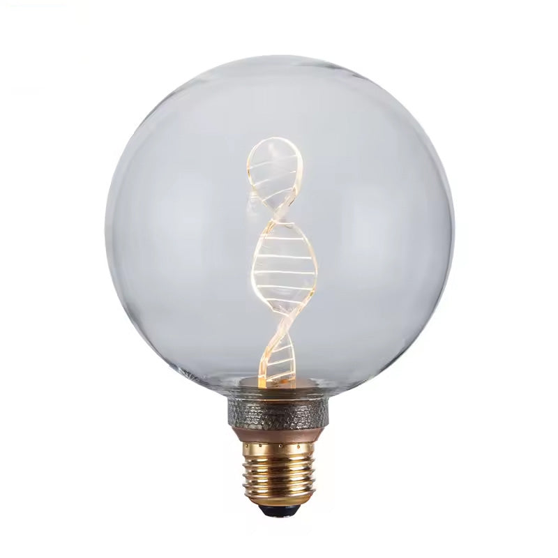 LED lamp RN-DNA G125 Bulb pakoworld 3.5W E27 220-240V clear