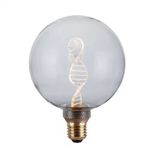 LED lamp RN-DNA G125 Bulb pakoworld 3.5W E27 220-240V clear