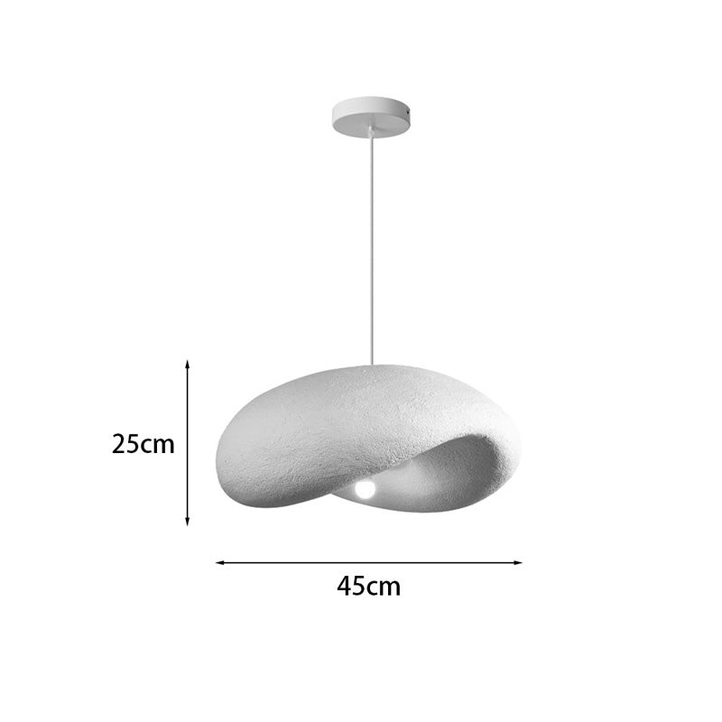 Led ceiling lamp Ferecon E27 white ps D45x25cm
