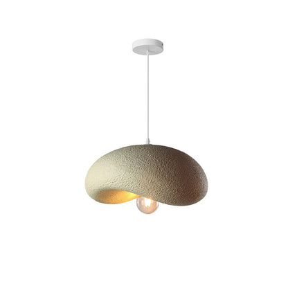 Led ceiling lamp Ferecon E27 beige ps D45x25cm