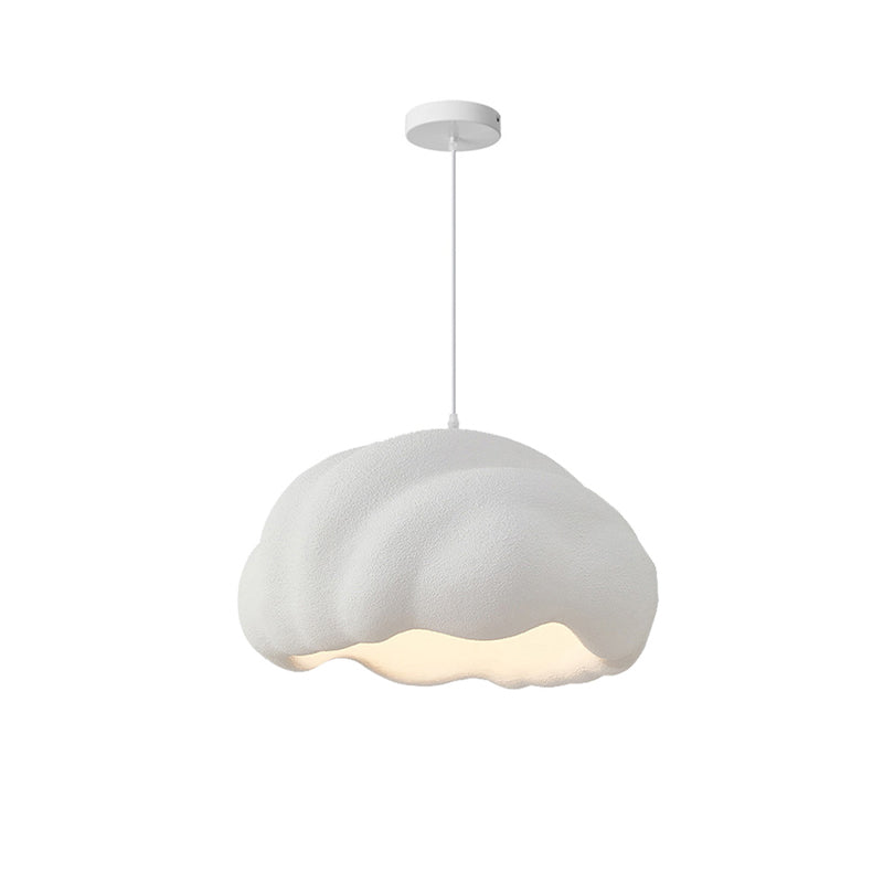 Led ceiling lamp Vomber E27 white ps D52x28cm
