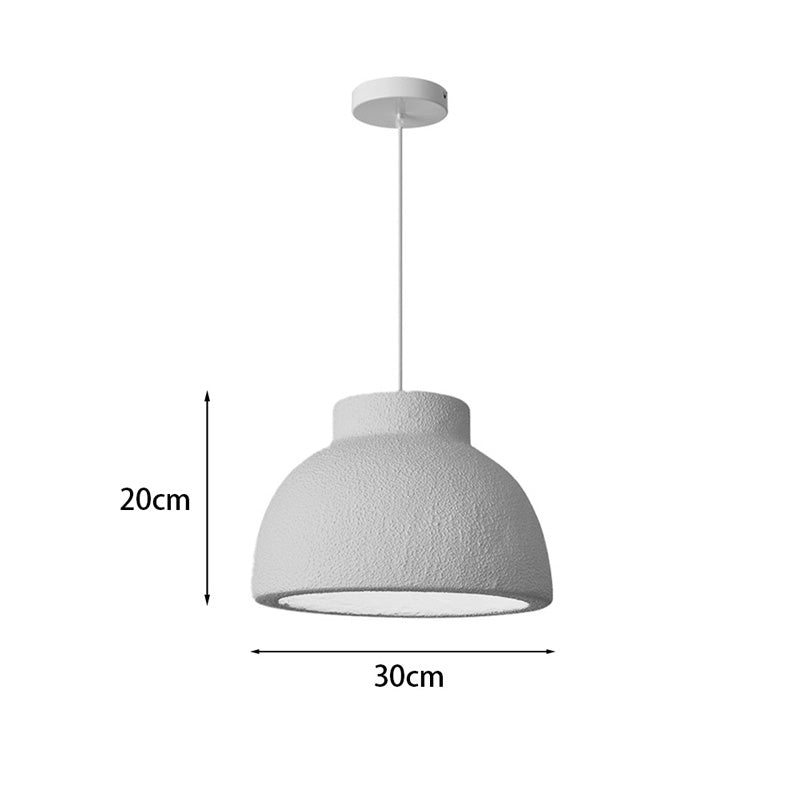 Led ceiling lamp Jenila E27 white ps D30x20cm