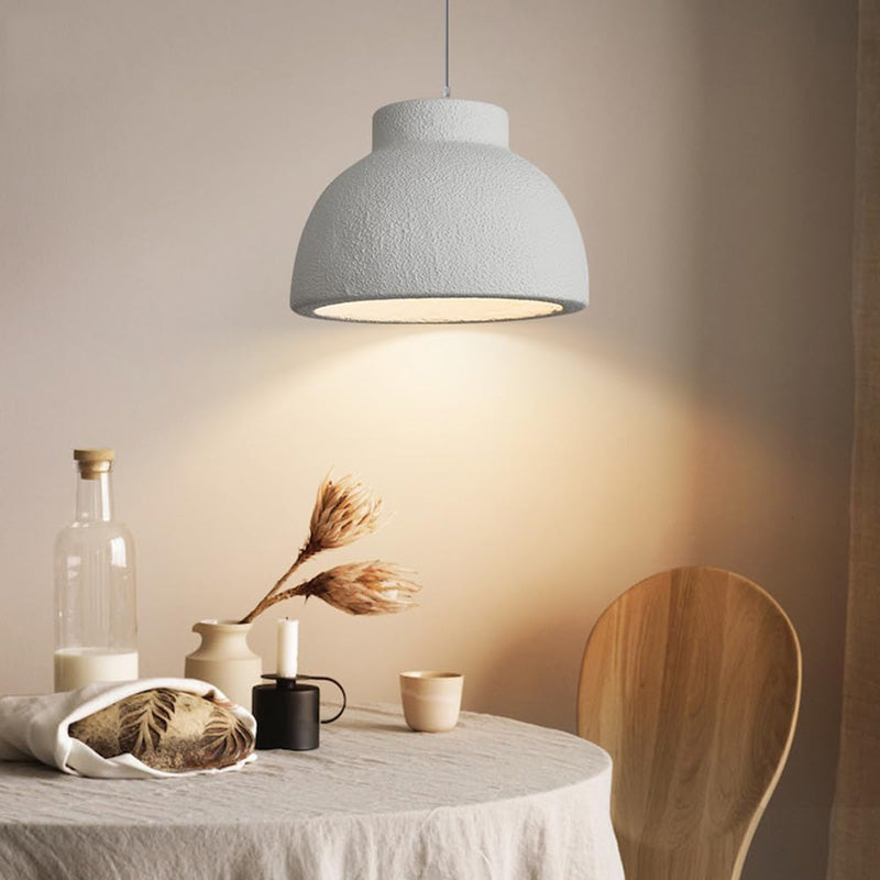 Led ceiling lamp Jenila E27 white ps D59x40cm
